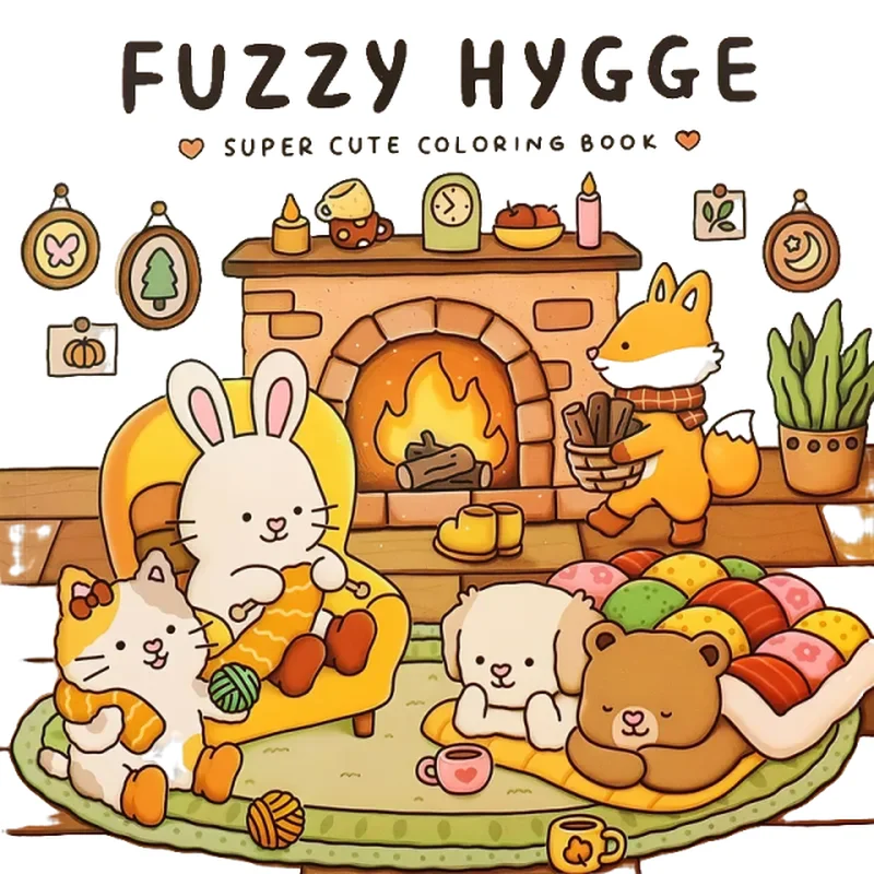 

Spooky Cutie Monster Coloring Book - Creative Art Therapy for Stress Relief Adult Coloring Book - Unique Design Toy & Hobby Item
