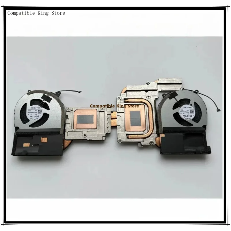 New Laptop CPU+GPU Radiator with fan set for Mechanical Revolution Aurora X Pro 14th Generation 5070Ti Fan Cooler X6AR57TW DC5V