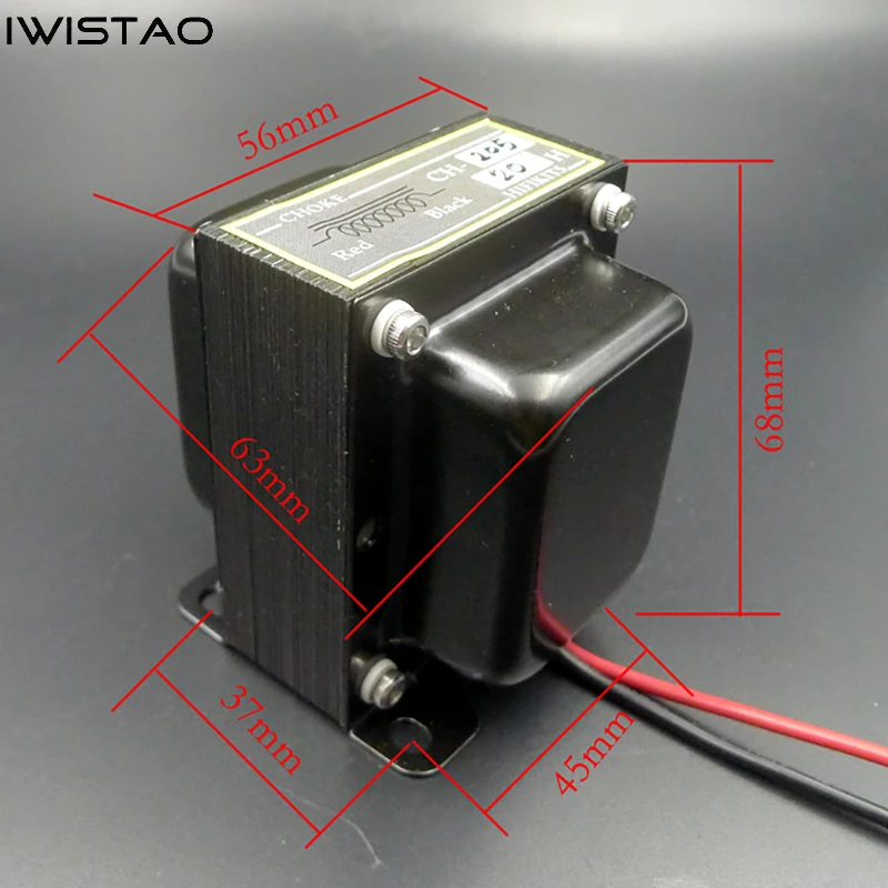 IWISTAO 20H 50MA Choke Spule EINE der CH-180 Alternative für Rohr Verstärker Vorverstärker Filter Audio HIFI DIY
