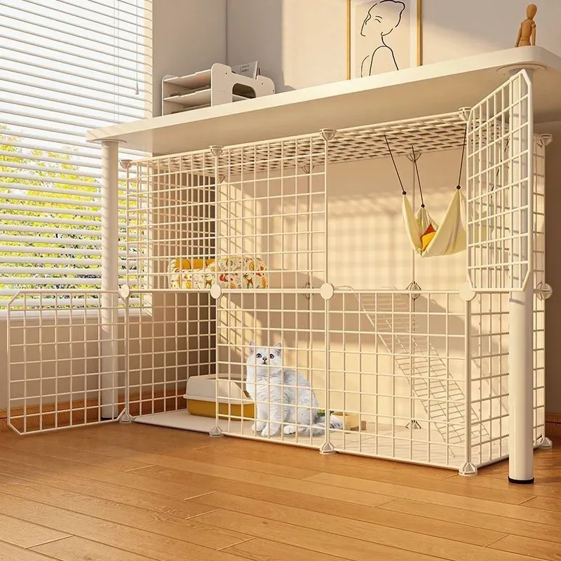

Free space villa nest cat home toilet warm winter indoor cabinet small cage with multi-layer