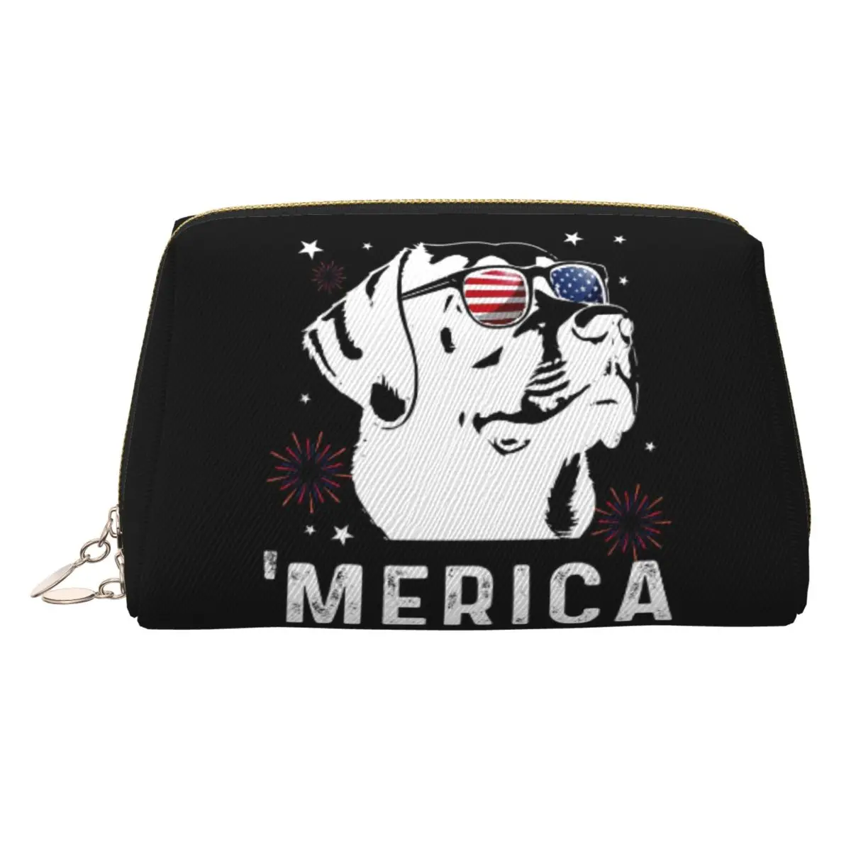 

Labrador Cute Dog Women Cosmetic Bags Travel Makeup Organizer Pouch Toiletry Storage Dopp Kit Box