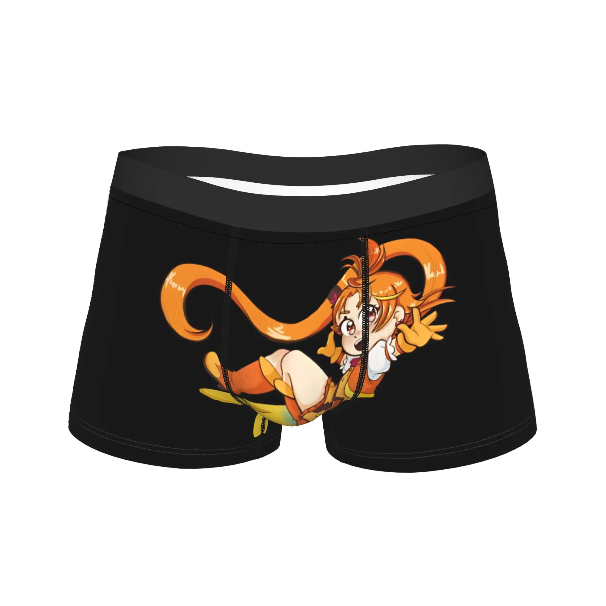 Sky Precure Chibi Cure Wing Underwear  Males Panties Design Funny Boxer Shorts Hot Sale Shorts Briefs Plus Size 2XL