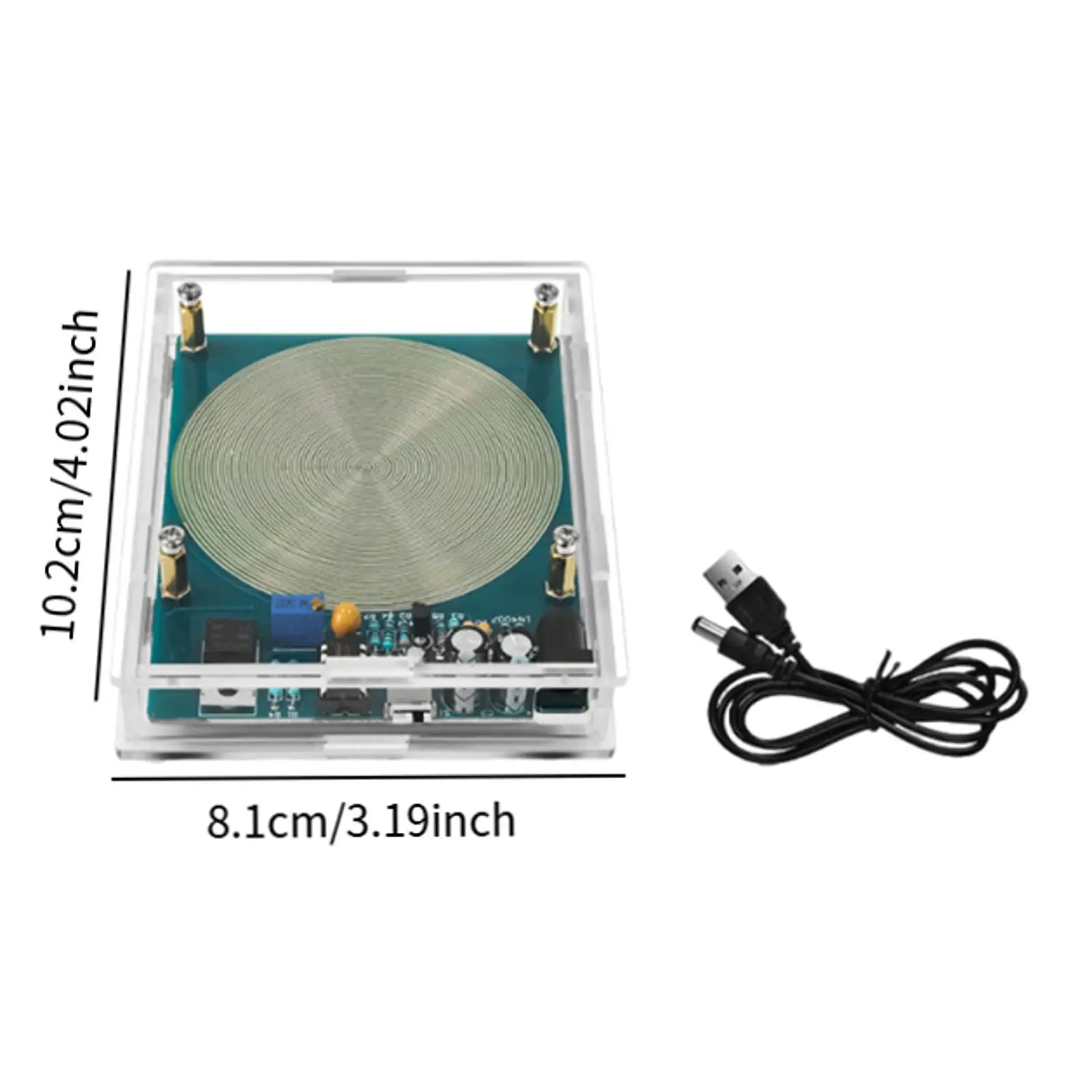 Schumann Wave Generator Portable Easy to Use Office Home Use Audio Resonator