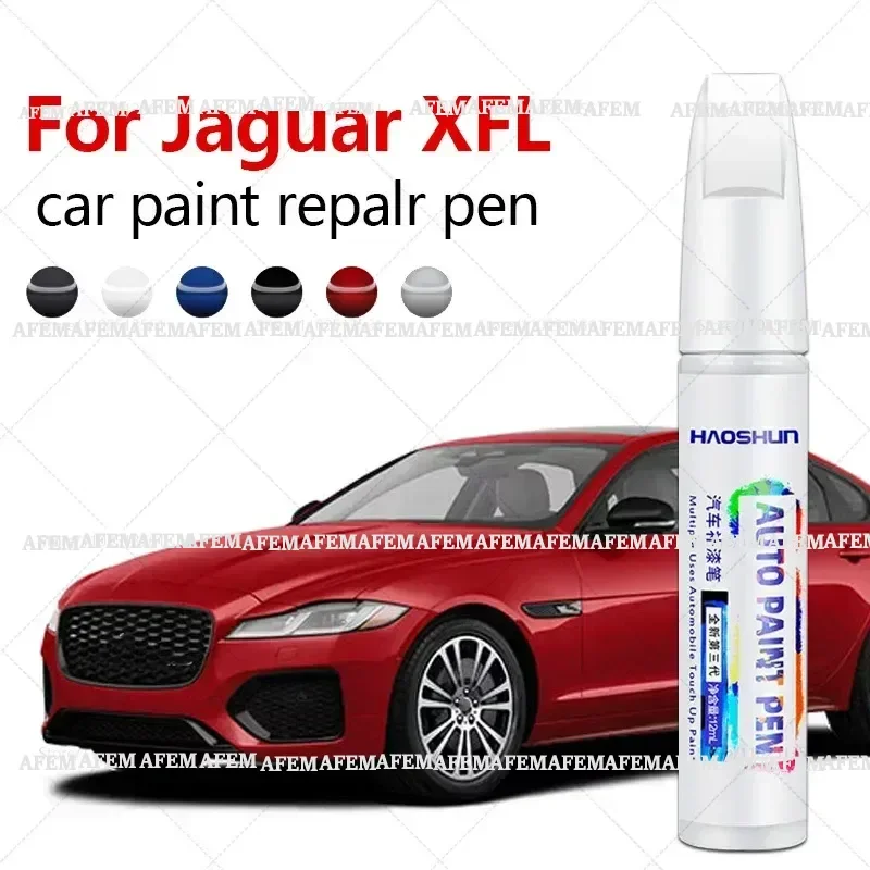 Paint Repair Pen Touch Up Scratch Remover DIY Auto Accessories Black White Silver Red Green Blue For Jaguar XFL 2016-2020 X260