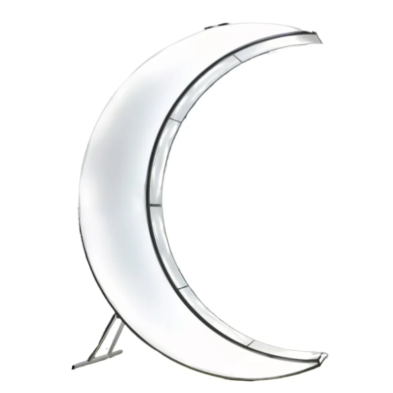 

Wedding props background hotel dream wedding arrangement light box decoration wrought iron luminous moon road guide ornament