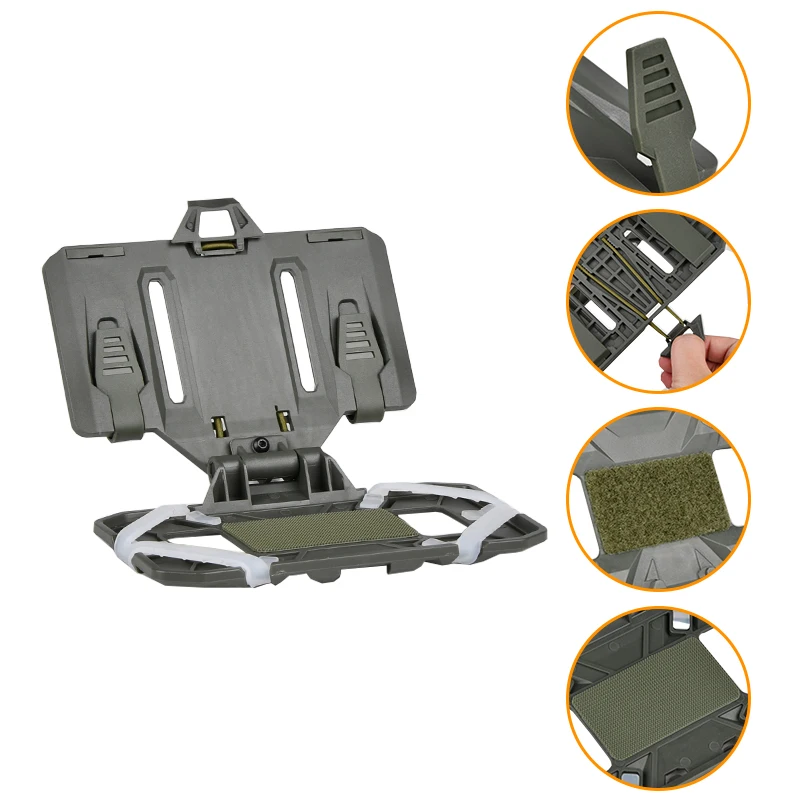 WADmersible-Plaque de navigation pliable pour téléphone portable, support Molle Electrolux, accessoire de chasse, Dulnew, 4.7-6.7 pouces