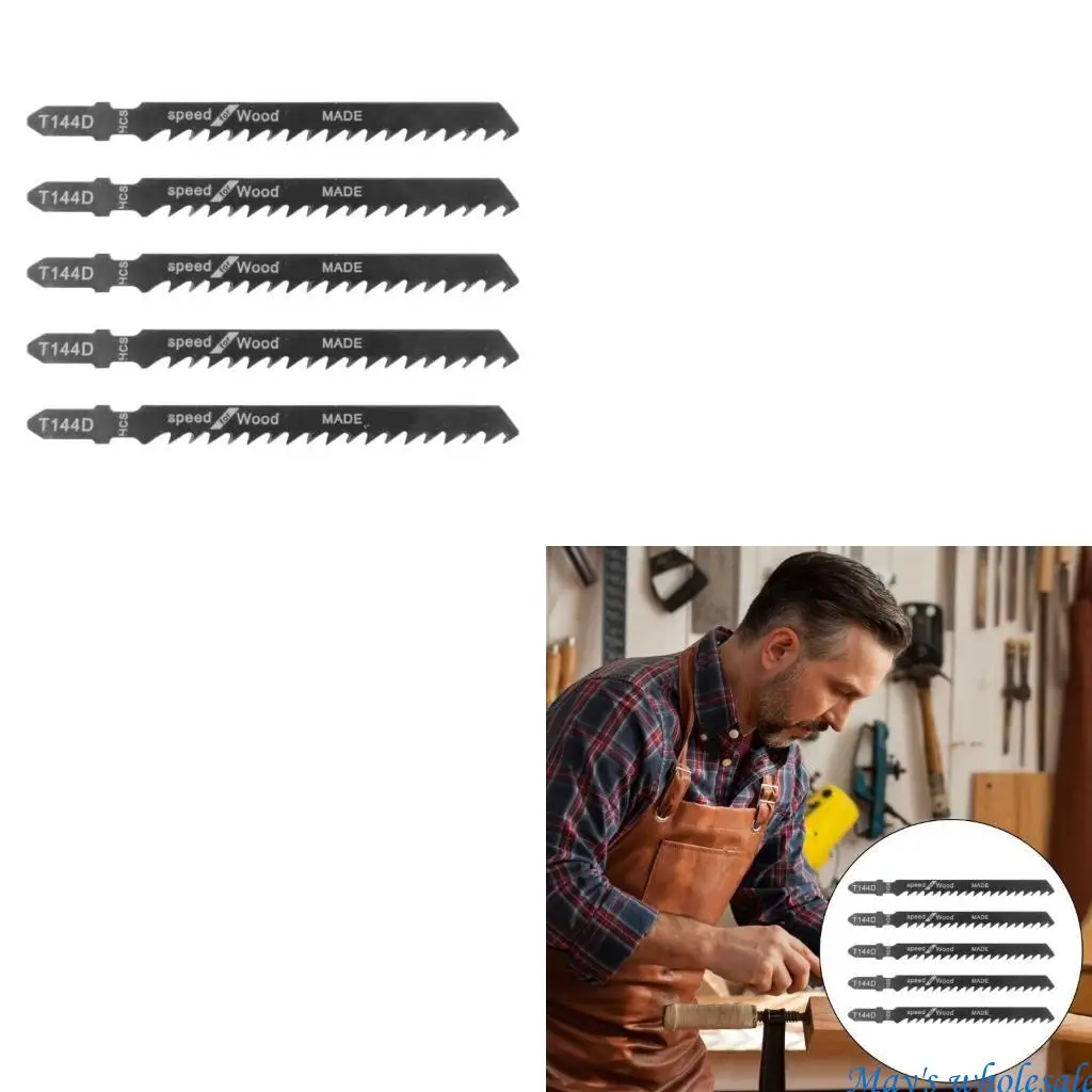 

T Shank Jigsaws Cutter Tool Set Suitable for Cutting Plastic Aluminum Metal and More Material Applications 448A