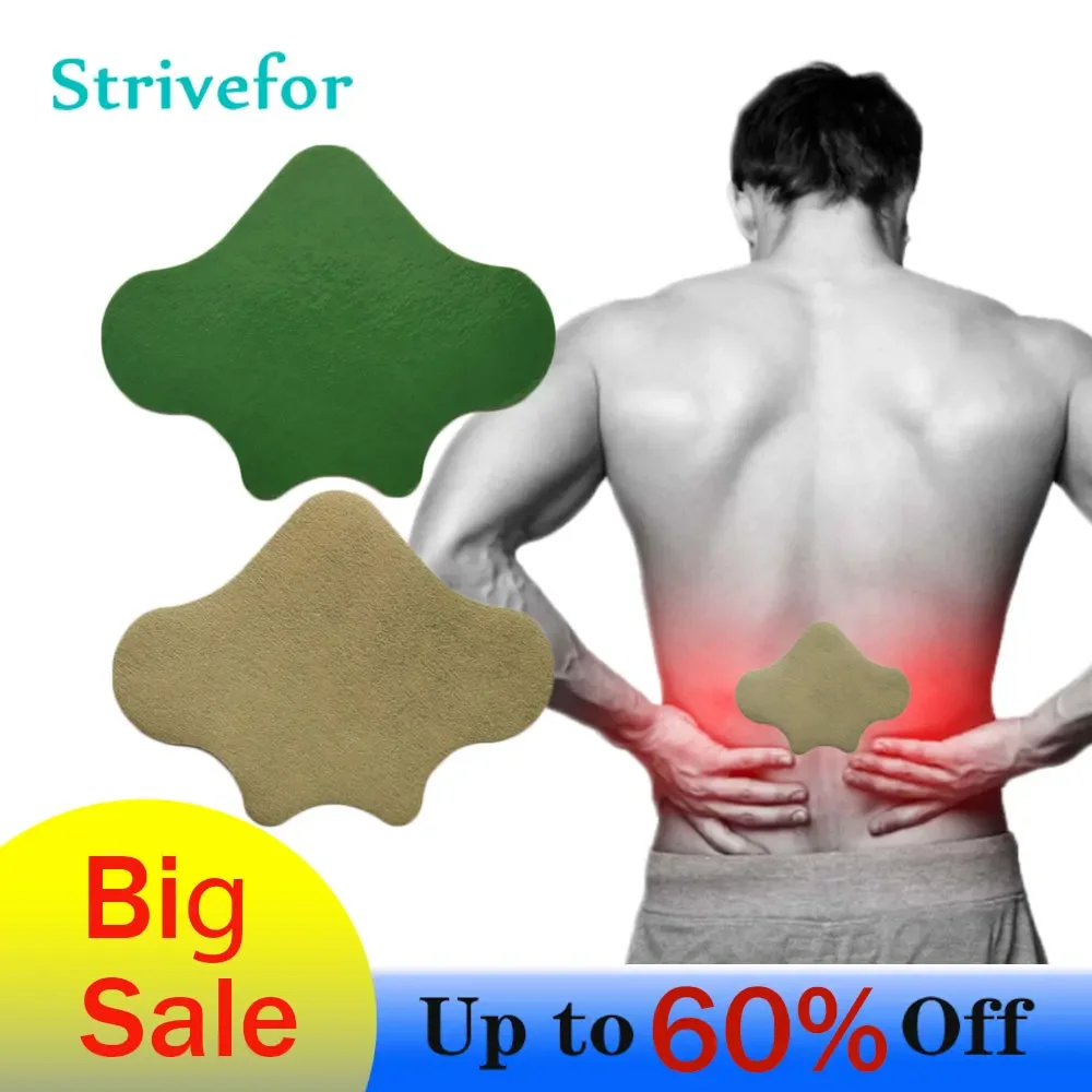 

8/24/40pcs Self-heating Back Pain Plaster Spondylosis Lumbar Spine Moxibustion Sticker Joint Pain Relief Wormwood Medical Patch