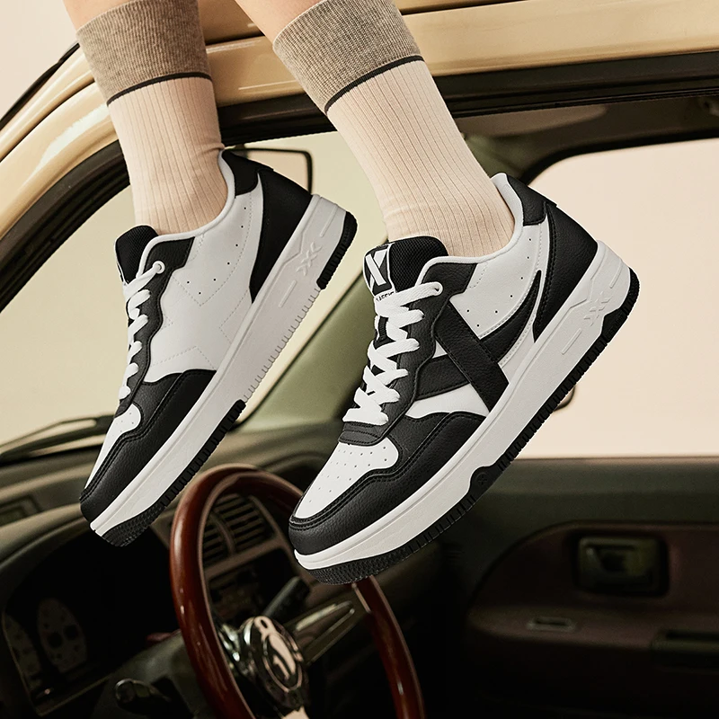 Xtep Alfalfa white 3.0 Skateboarding For Women 2024 Autumn Comfortable SkateShoes Durability Fashion Outdoor Shoes 876318310031