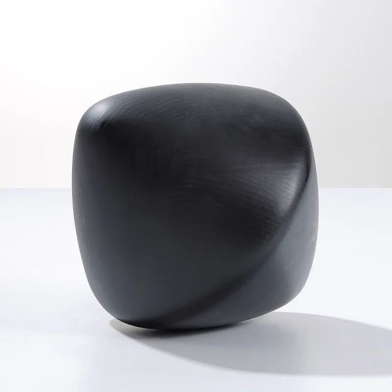 

Simple Modern Matte Solid Wood Desktop TV Cabinet Crafts Ornament Model Room Home Furnishing