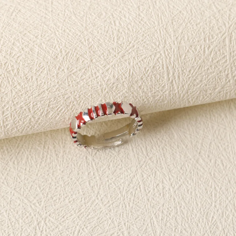 Аниме Токийский Гуль Канеки Кен Пробуждение формы Косплей Регулируемое Открытие Унисекс Панк Кольцо Косплей Аксессуары Подарок