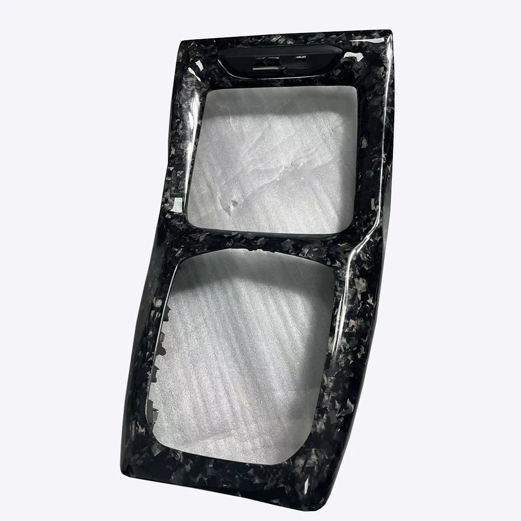 

Для BWM X3 X3M X4 X4M 22-2023 атласная внутренняя консоль из углеродного волокна, отделка панели переключения передач