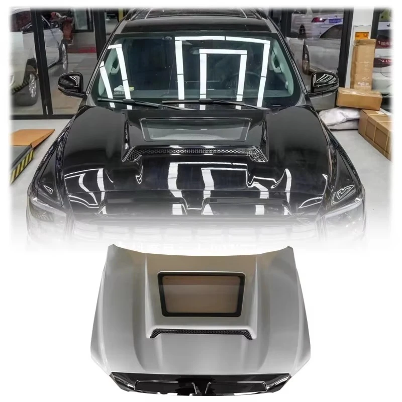 

Factory Direct 500 Hi4-T new steel hood with visible engine trim with screws