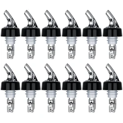 12pcs 30ml Automatic Measured Bottle Pourer Quick Shot Spirit Drinks Wine Cocktail Dispenser Bar Tool Wine Pourer