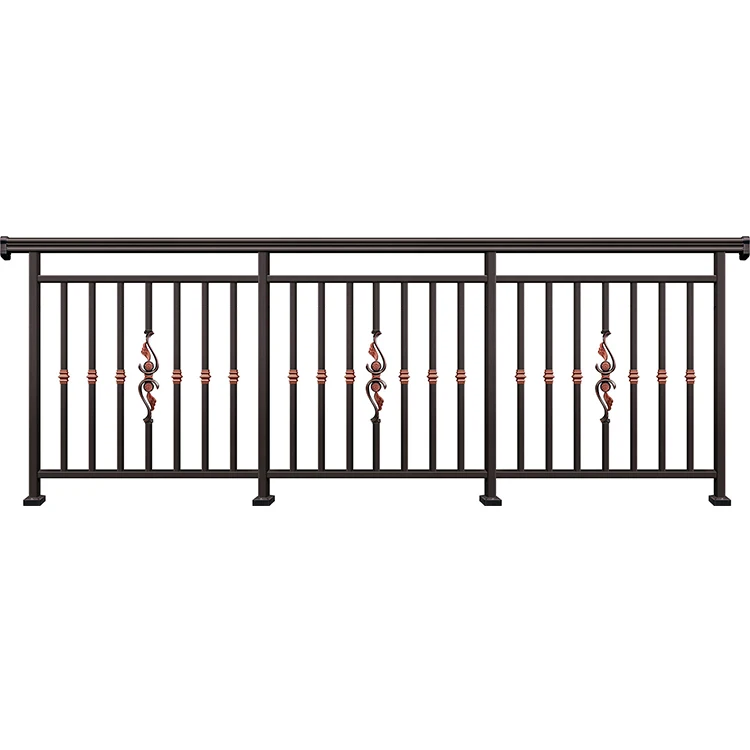 Customization Metal Balustrade Designs Terrace Balcony Balustrade