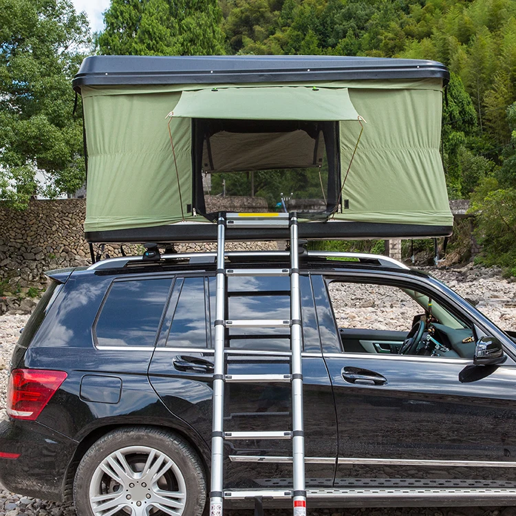 

Comfortable ABS Aluminum Cover Roof Top Car Tent with Universal Compatibilitycustom