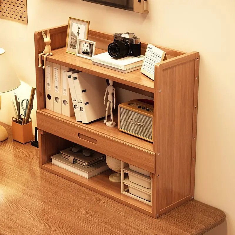 デスクトップ本棚家庭用寝室デスクデスク多層仕上げ収納ラック小さなテーブル多層収納棚