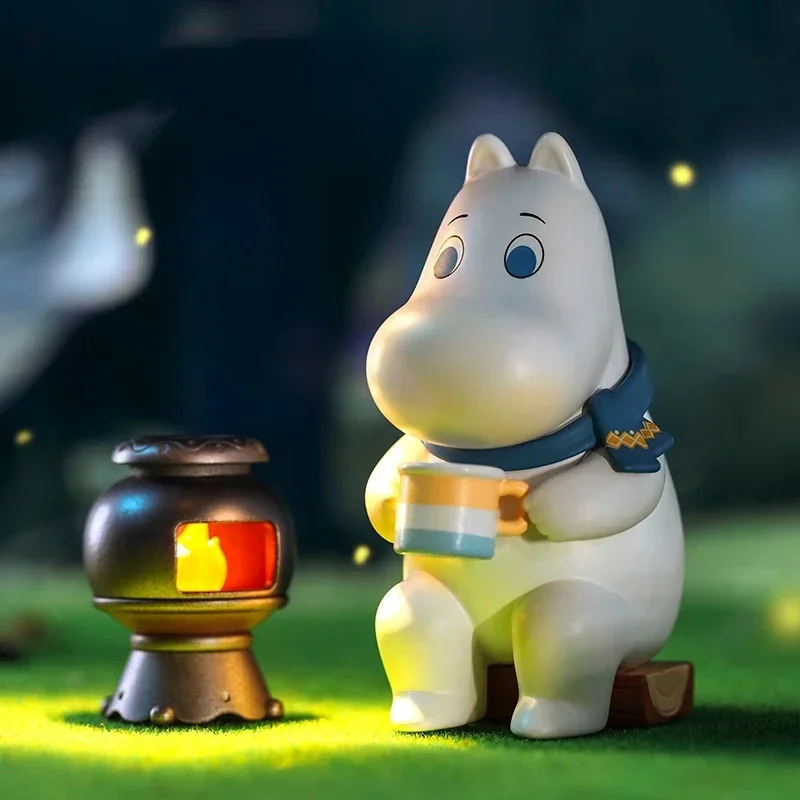 

LIFE IN THE MOOMINVALLEY Series Blind Box Guess Bag Original Toys Doll Action Anime Figure Desktop Ornaments Collection Gift