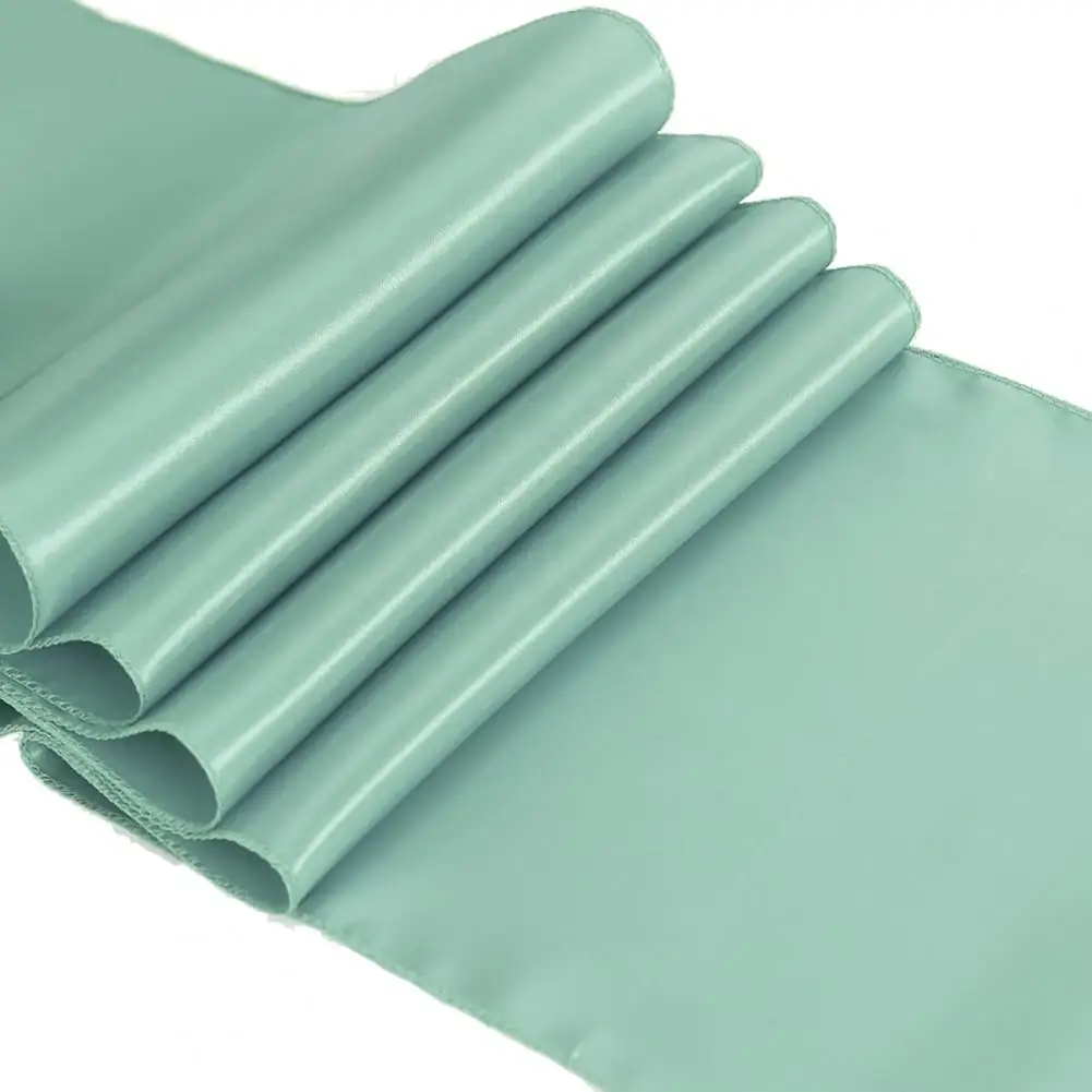 Satin Table Runner Solid Color Silky Smooth Table Runner for Dining Table Wedding Bridal Shower Modern Events