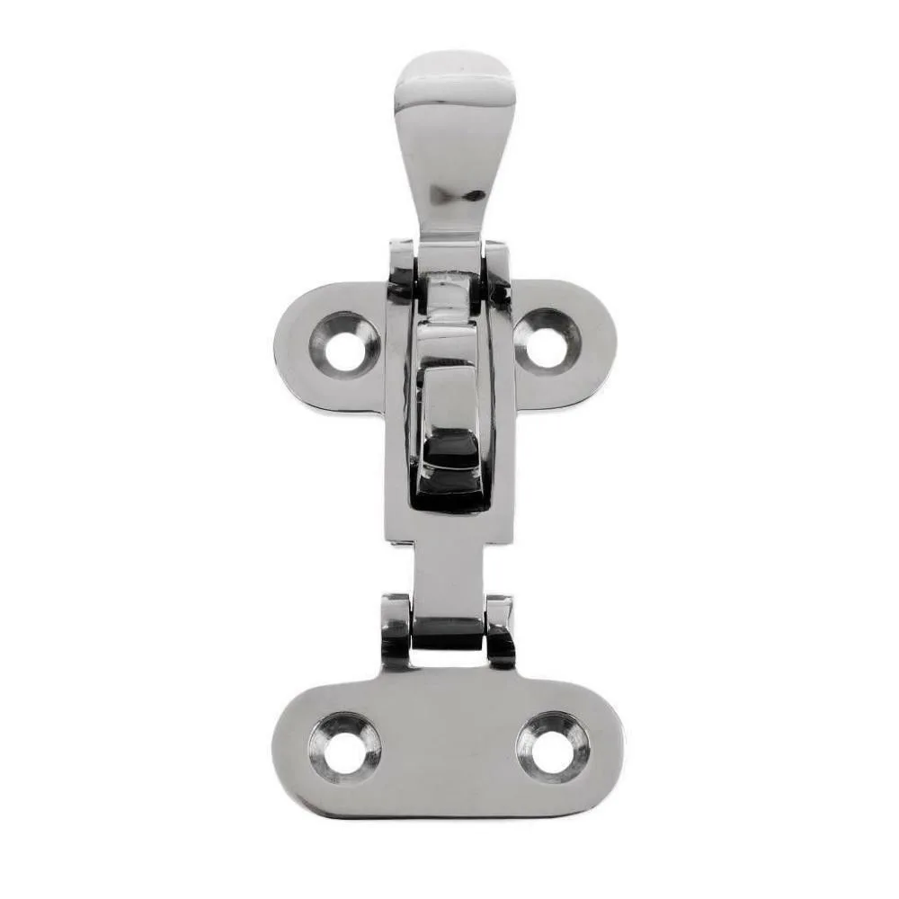 316 Stainless Steel Door Latch, Marine Hatch Lock Catch for Yacht Electrical Box, Hatch Cover, Toolbox & Luggage