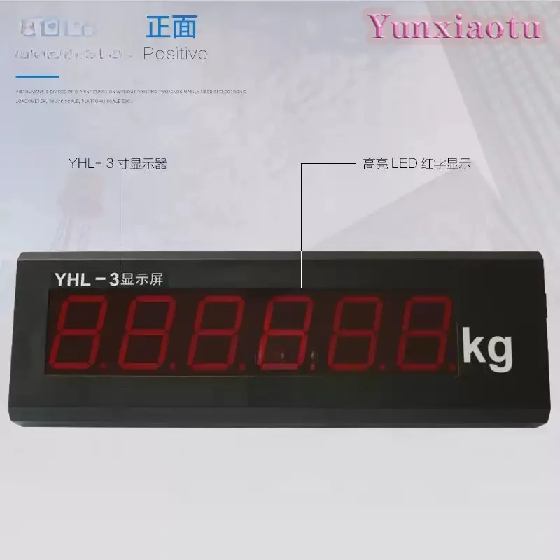 For XK3190-a9 Weighbridge Large Screen YHL-3 Inch Weighbridge Monitor/YHL-5 External Large Screen