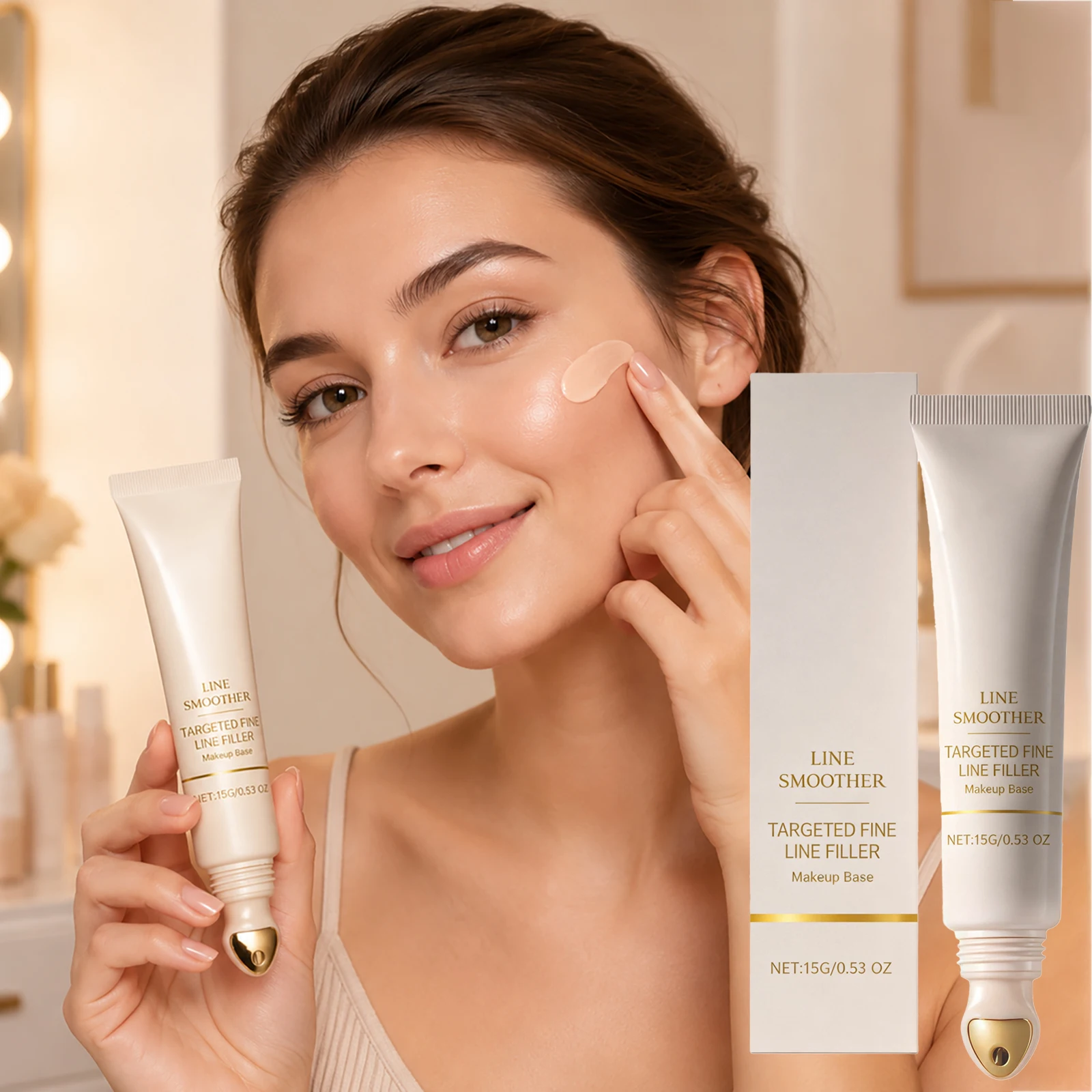 Moisturizing Face Primer Soothing Barrier Repair Sensitive Skin Long Lasting Glow Invisible Pores  Makeup Base Moisturizer