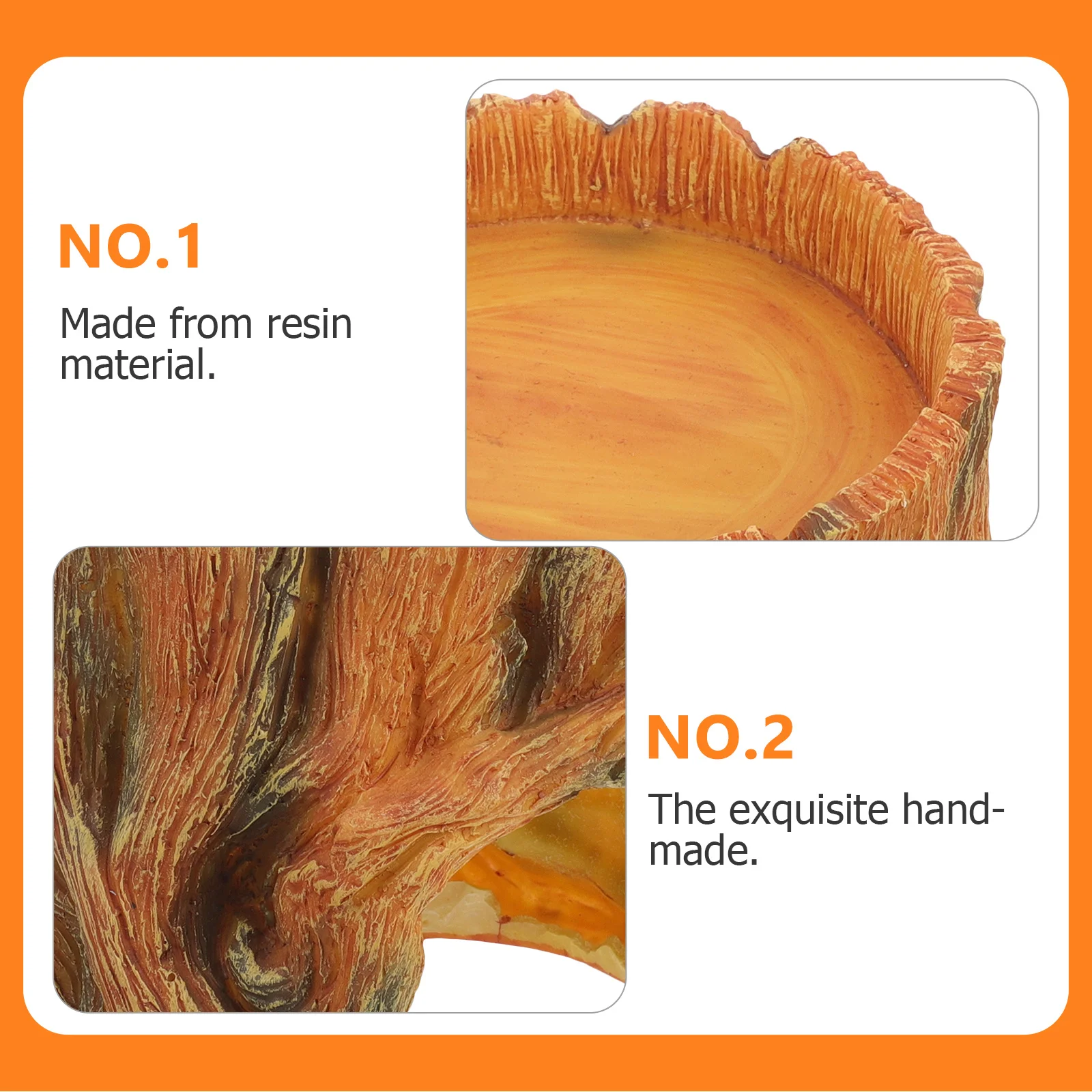 

Aquarium Trunk Hollow Small Stump Resin Ornament Fish Tank Hideout Decor Natural Fish Shelter Landscaping Accessories