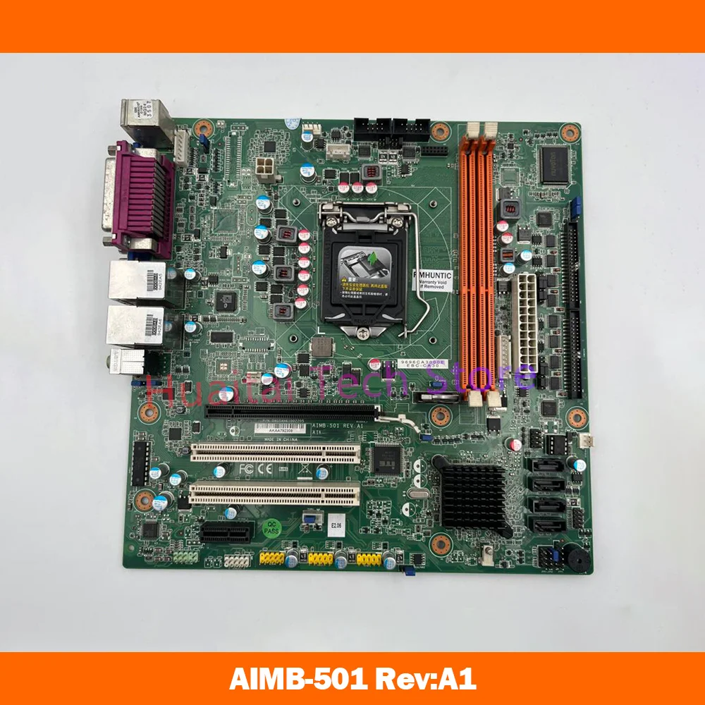 

AIMB-501G2 Industrial Computer Motherboard Dual VGA For Advantech AIMB-501G2-KSA1E AIMB-501 Rev:A1