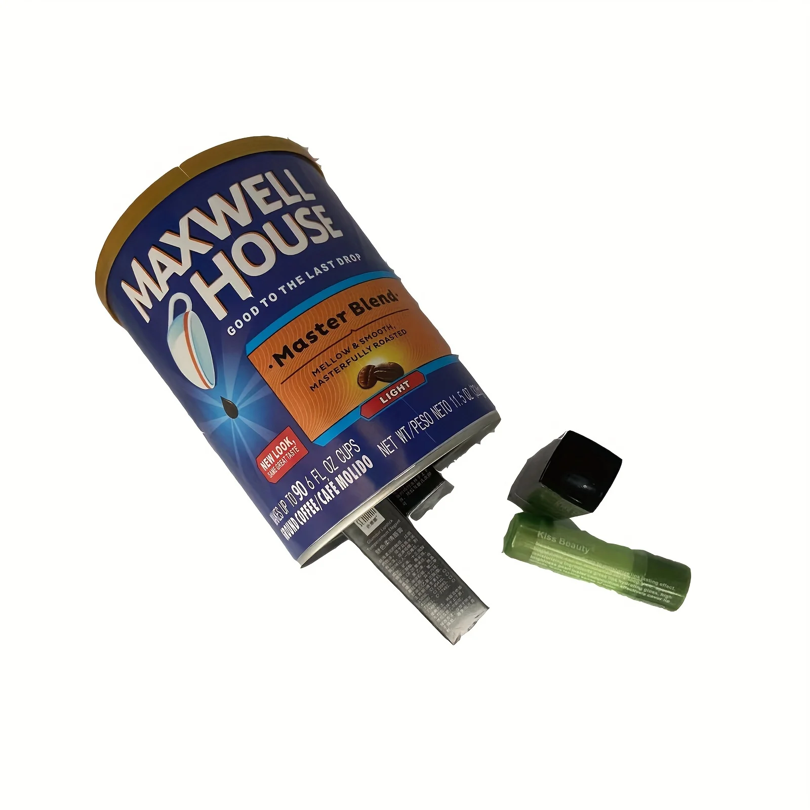 Bote de café Maxwell seguro de desvío con bolsa a prueba de olores de calidad alimentaria