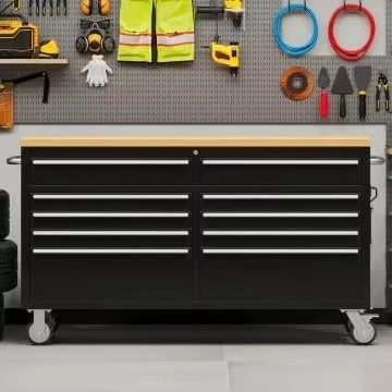 #￥Customizable Dimensions 9-Drawer Lockable Rolling Metal Cabinet 4 Wheels 3-Year Warranty