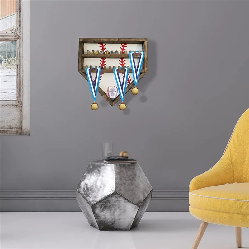 ABPR-Baseball Holder Display Case Baseball Holders For Balls Display Baseballs Wall Display Box Antifade UV Protection White