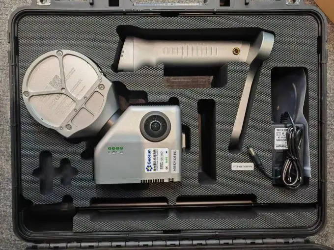 SLAM LiDAR Solución de Mapeo Móvil Geosun GS-100G Construcción Recolección de Datos 3D GNSS INS LiDAR Combinación Slam