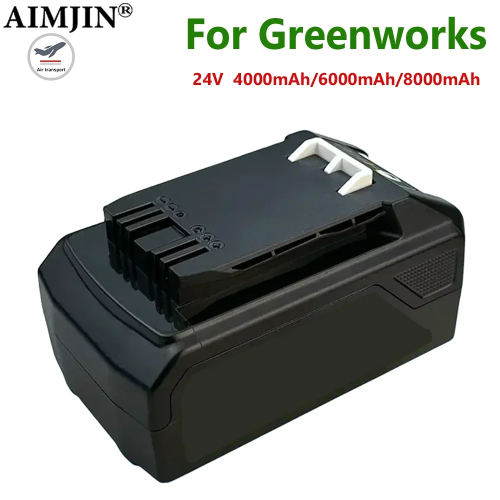 

For Greenworks 24V 48V Tools MO24B410 MO48L4211 HT24B210 21342 For Greenworks 24V 4.0/6.0/8.0Ah Lithium Battery