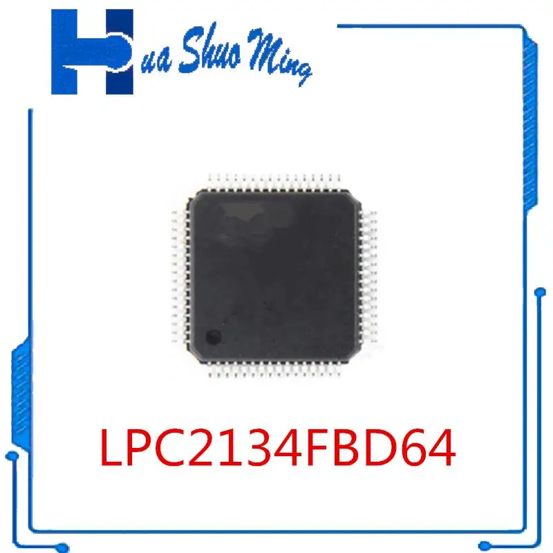 

2Pcs/Lot LPC2134FBD64 LPC2134 LPC2134FBD 2134FBD64/01 LQFP64