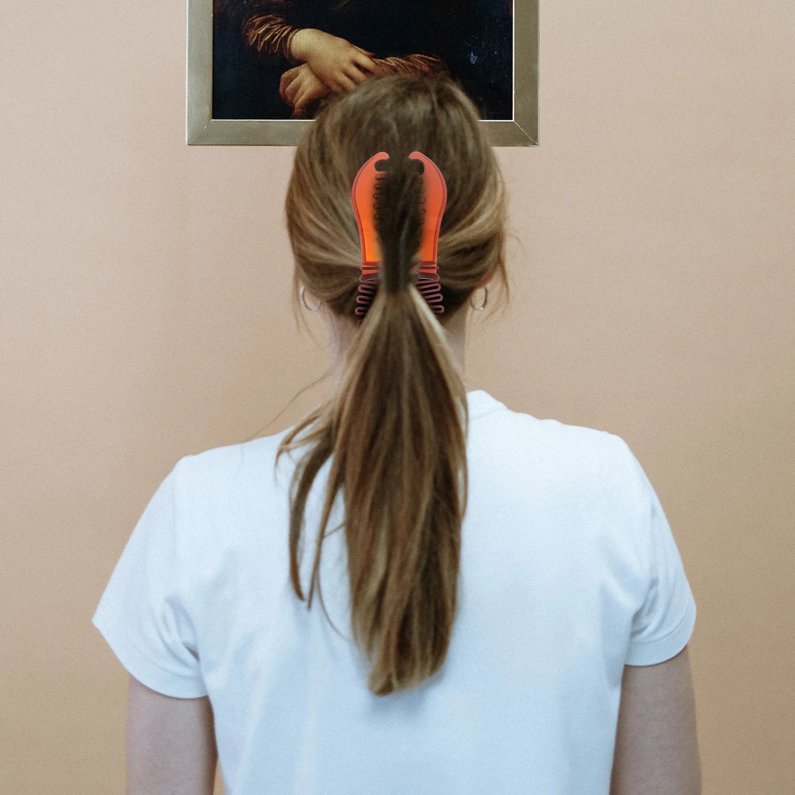 

4Pcs Banana Hair Clip Combs Interlocking Bendable Hairbraiding Tools for Women Durable Hair Accessories Banana Clip Comb