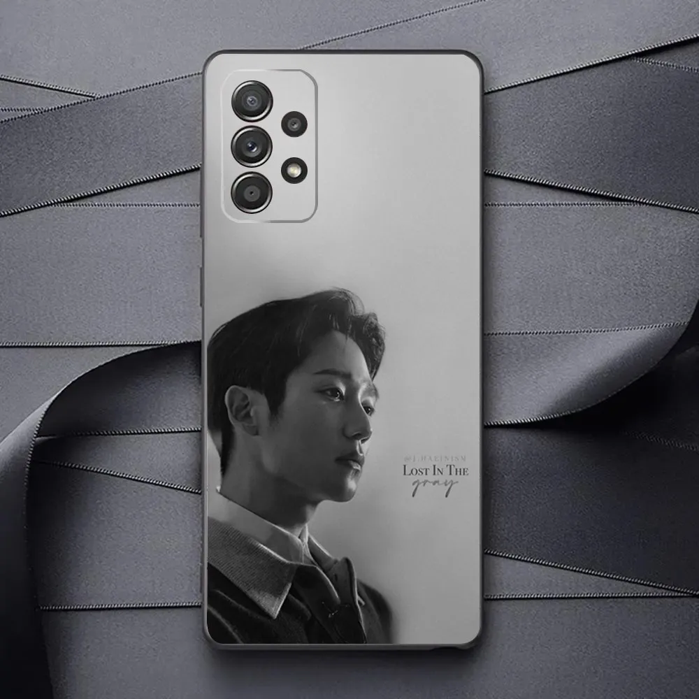 Korea Jung Hae In Phone Case For Samsung Galaxy A13,A21s,A22,A31,A32,A52,A53,A71,A80,A91 Soft Black Phone Cover