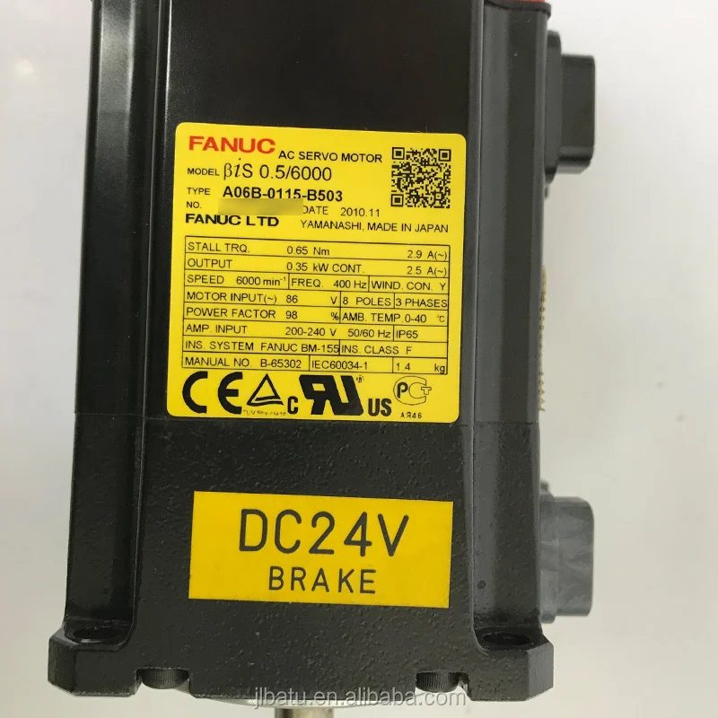 A06B-0115-B503 Fanuc Servo Motor Control Tesk Ok A06B 0115 B503