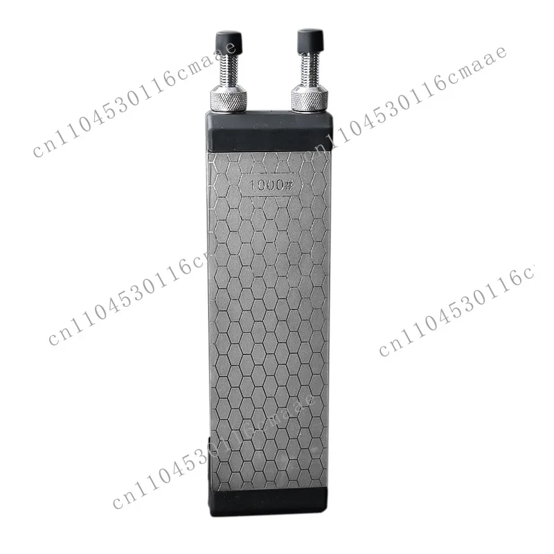 Diamond Knife Sharpener, Multifunctional Sharpening Stone Block, Double-Sided Honeycomb Type, High-Quality Non-Slip Rubber Base