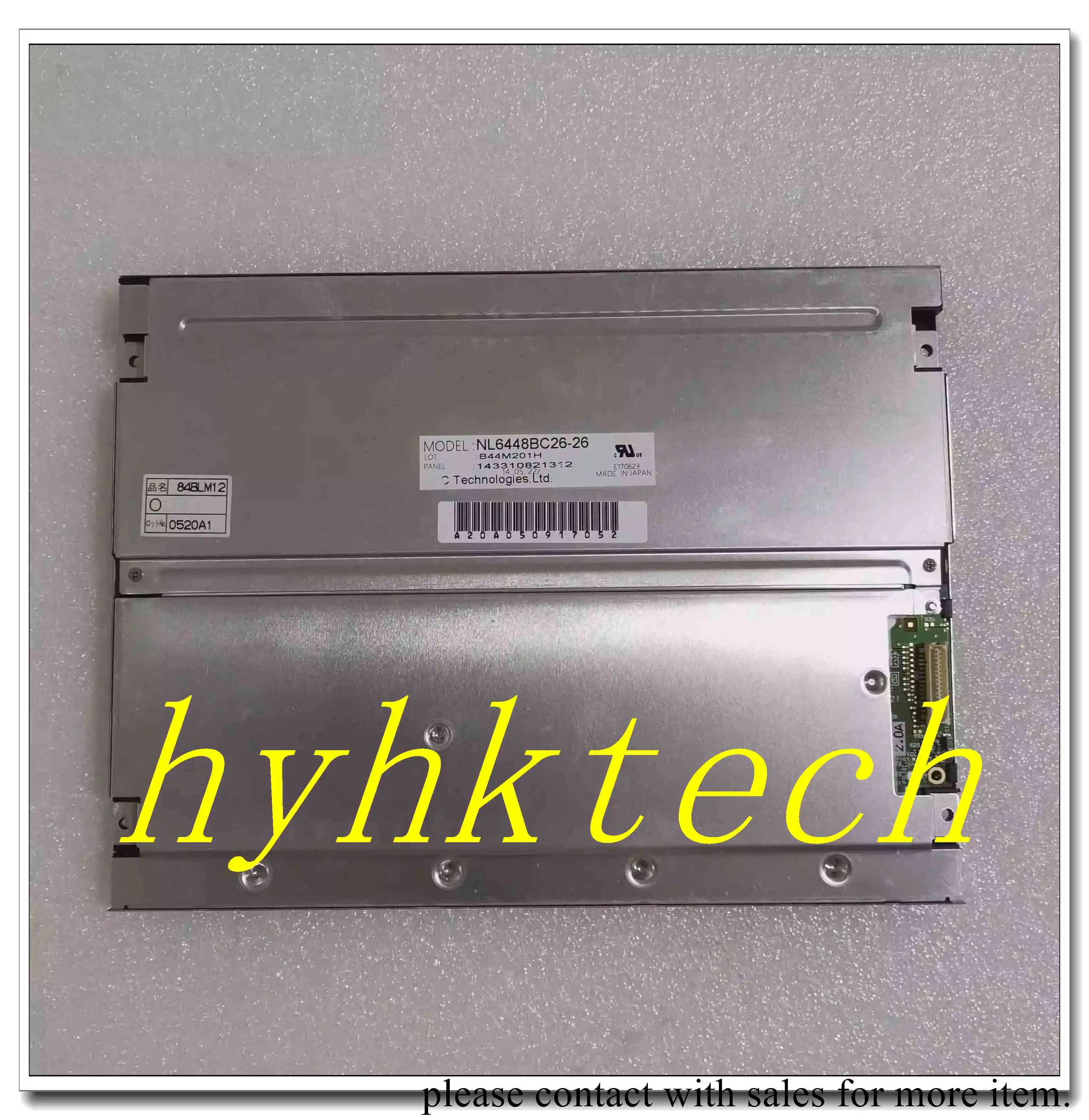 Original NL6448BC26-26 NL6448BC26-26F  8.4 inch Industrial LCD, 100% tested before shipment