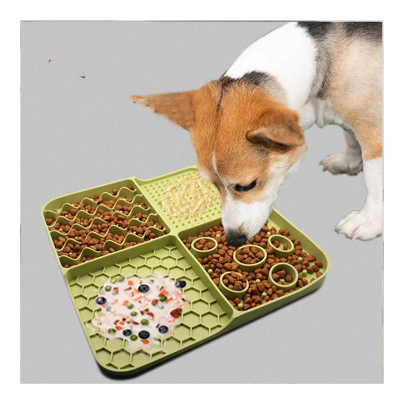 

New Design Multifunctional Licking Pad Dog Silicone Licking Pad Hot Sale Food Grade Silicone Dog Licking Pad