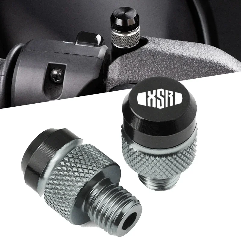 

For Yamaha XSR700 XSR900 XSR 700 900 2015 2016 2017 2018 2019 2020 2021 Motorcycle CNC Mirror Hole Plugs Caps Screw Bolts Cover