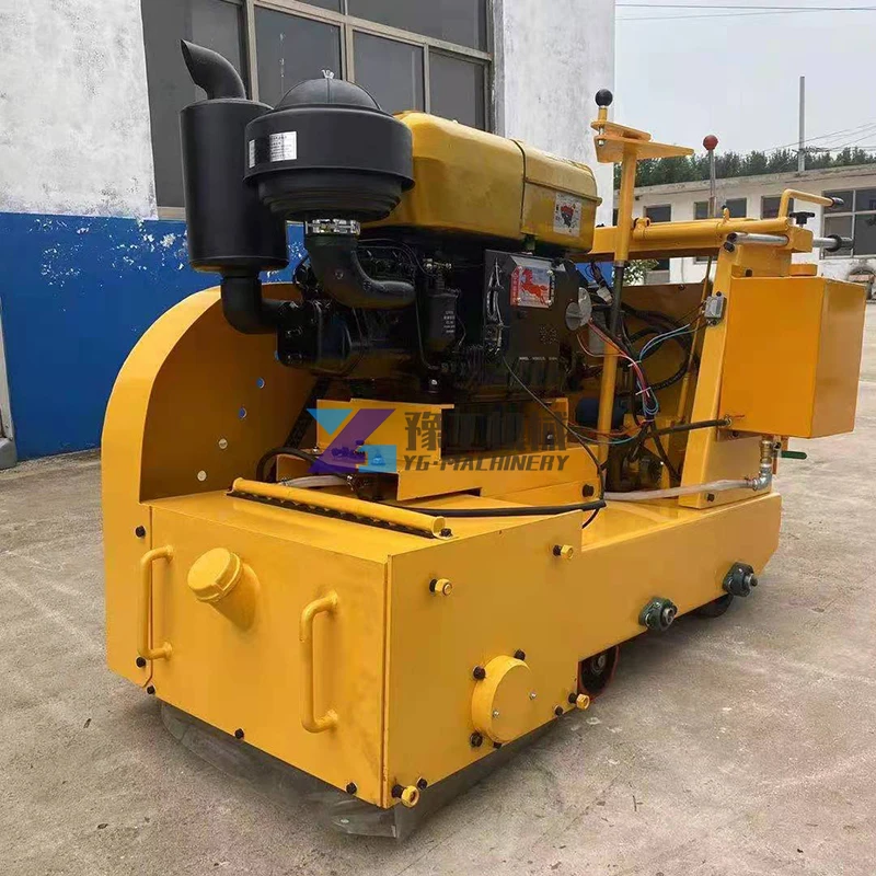 Construction Works Concrete Road Milling Cutter Surface Scarifying Machine Concrete Milling Machine Asphalt Scarifier Planner