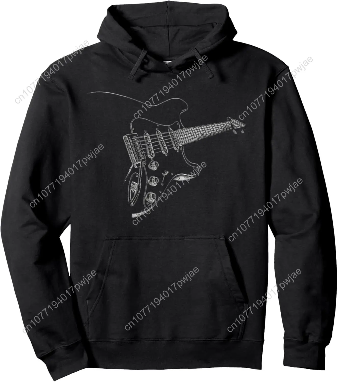 

Guitar Hoodies for men Pullover Hoodie