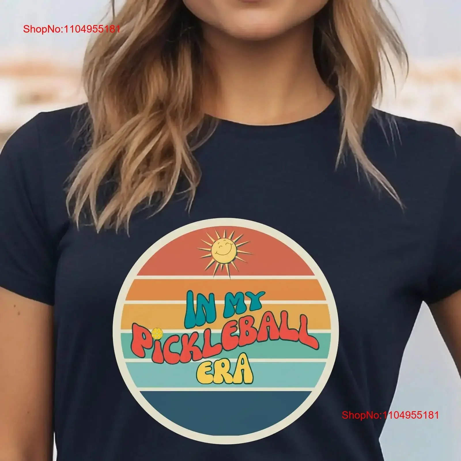 

In My Pickleball Era T shirt Cool Lifestyle Bella and Canvas vintage Washed designer clothes Slightly Stylish graphic