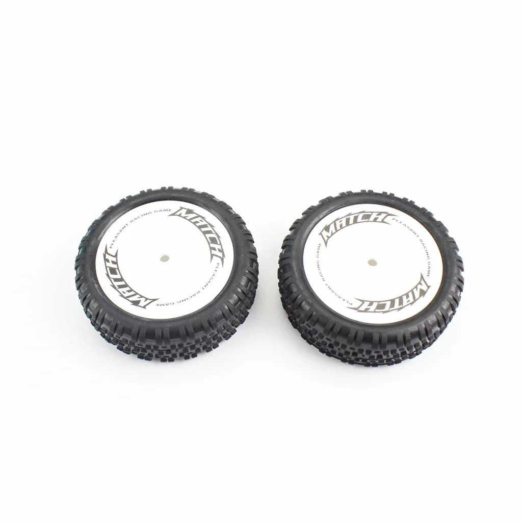 

2Pcs Front Wheel Tires Tyre 104001-1882 for Wltoys 104001 1/10 RC Car Upgrade Parts Accessories