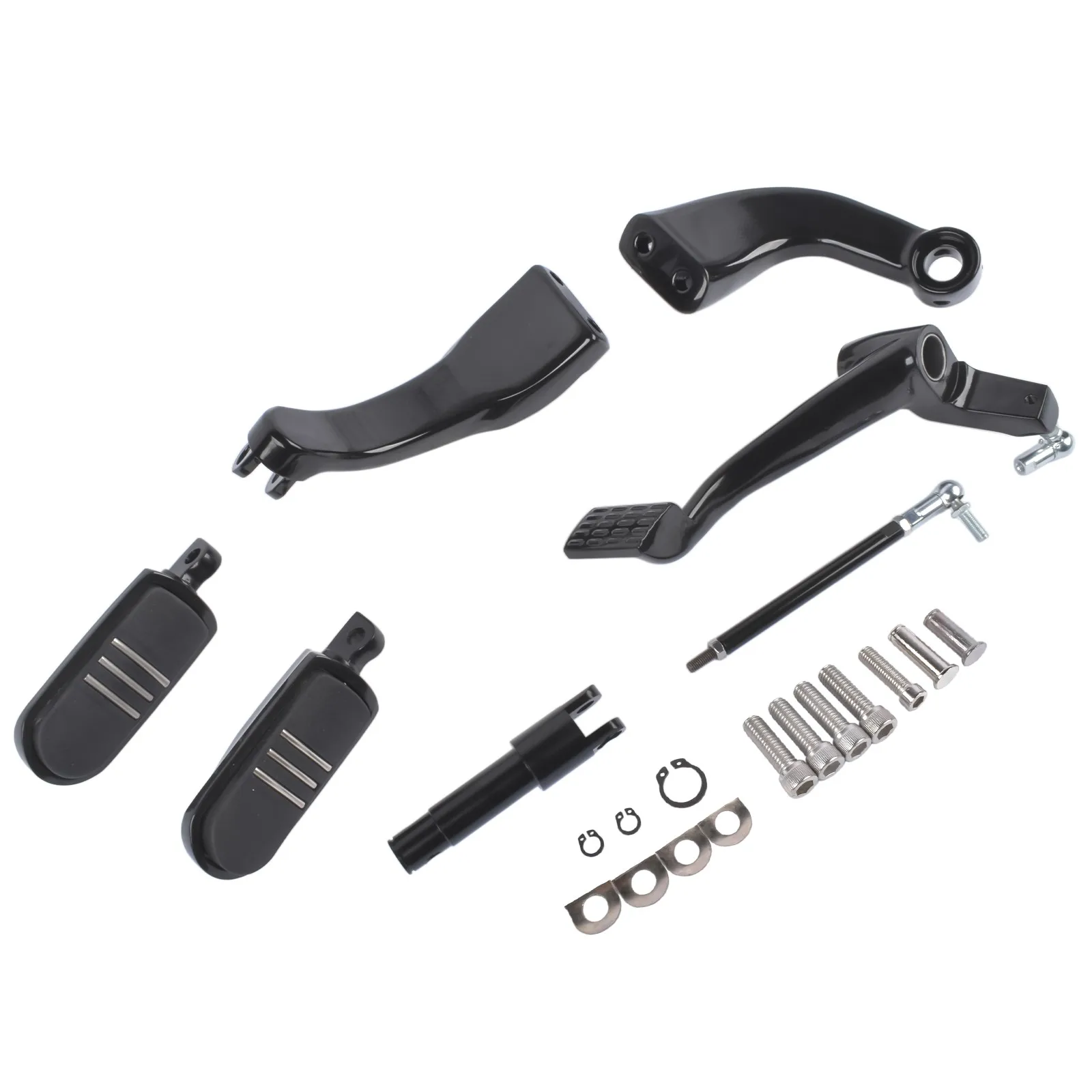 AP02 Mid Control Kit FootPeg for Harley Sportster XL883 XL883C XL883L XL1200R XL1200N Forty Eight Seventy Two Iron 883 2004-2013