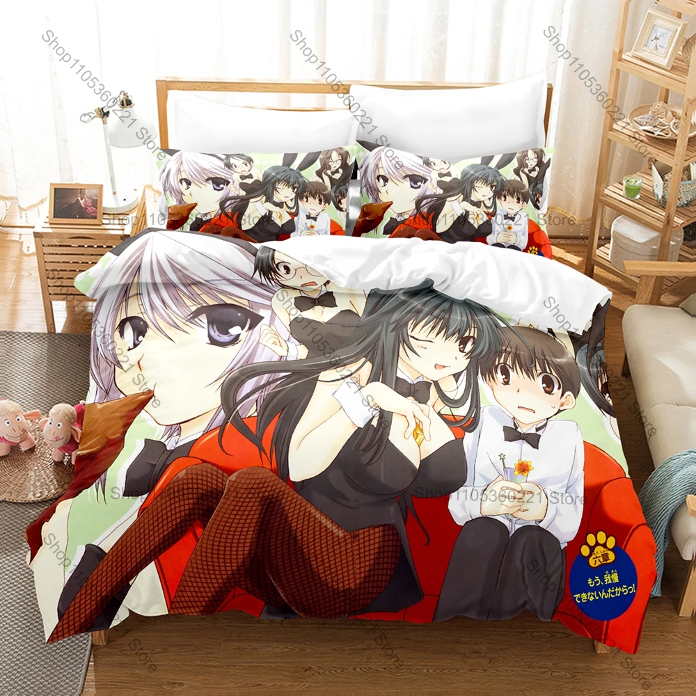 2026 Chizuru Minamoto Art Print Duvet Cover + 2 Pillowcases Twin Full Queen King Supernatural Anime Bedding Set