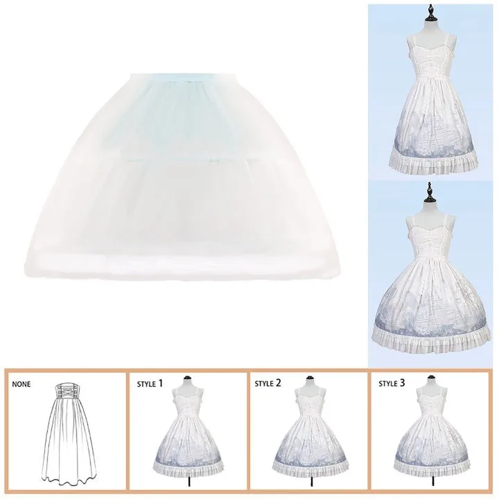 Bloemenmeisjes Petticoat Onderrok Cosplay Party Korte Jurk Jupon Enfant Fille Lolita Ballet Tutu Rok