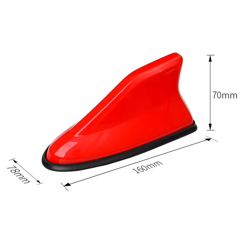 

Car Roof Shark Fin Aerial Antenna Toppers Universal Auto Radio Fm Antenna Signal Amplifier for BMW/Honda/Toyota/VW/Kia/Nissan