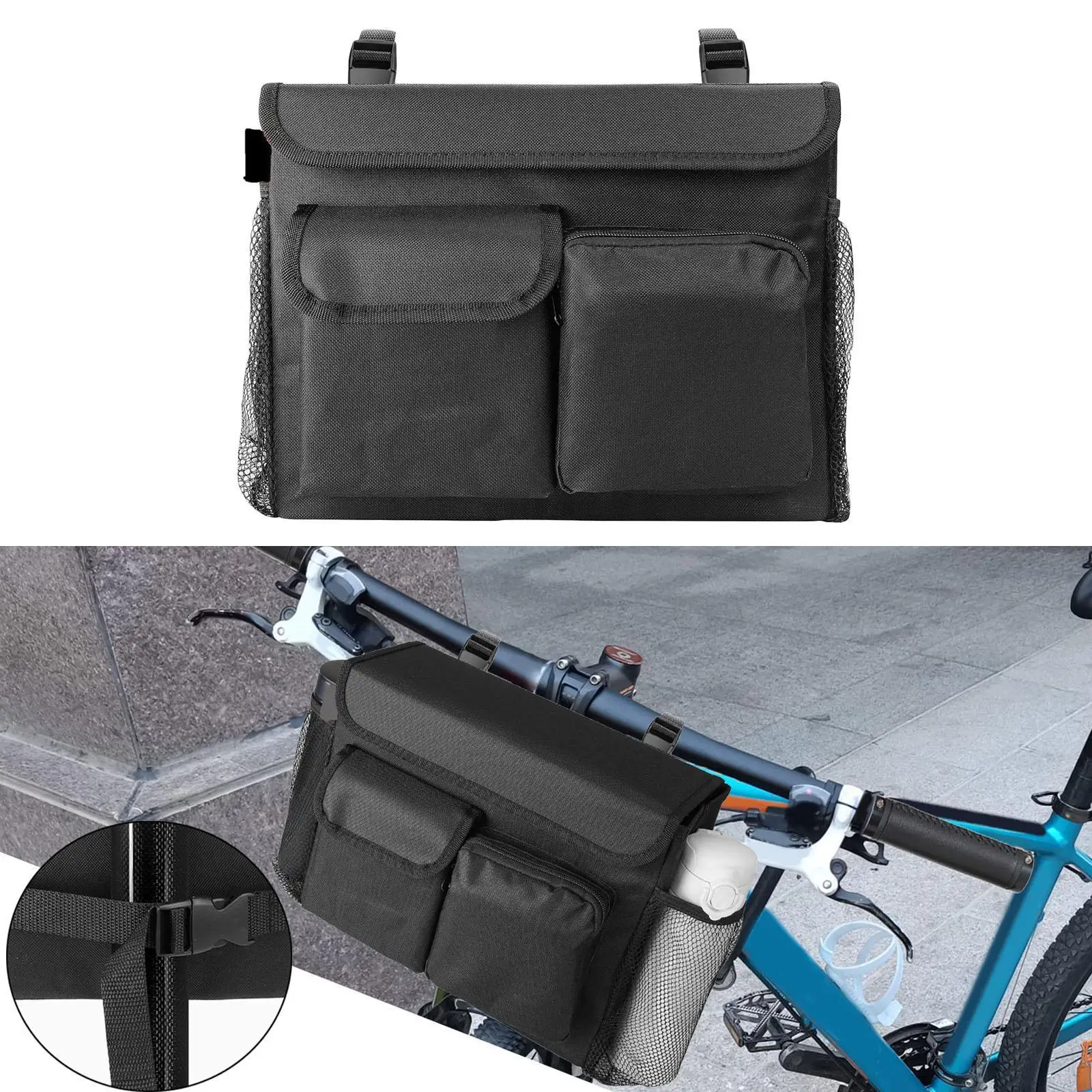 Electric Bike Front Bag Laptop Bag Front Hanging Bag for Wallet Tools Phone